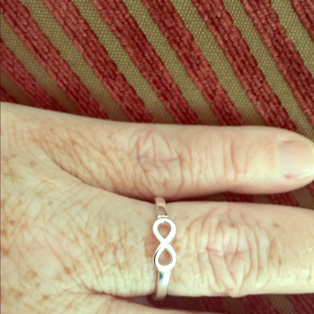 Infinity .925 Sterling Silver Ring